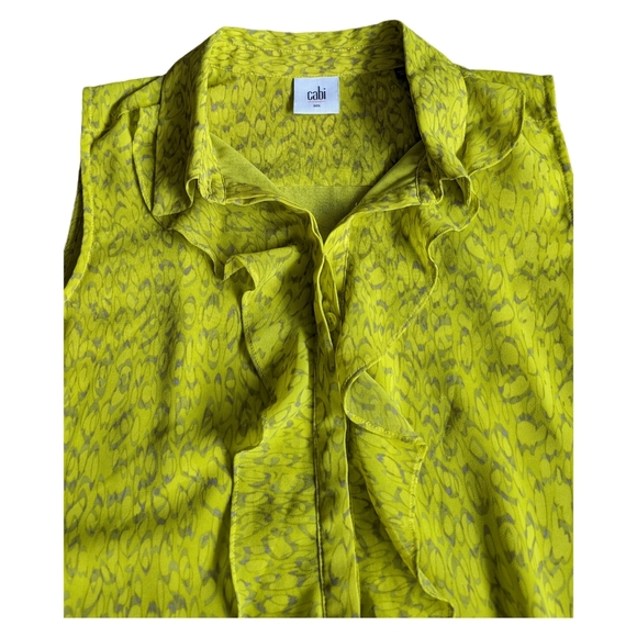 Cabi top, Size Small, yellow color - Picture 3 of 6